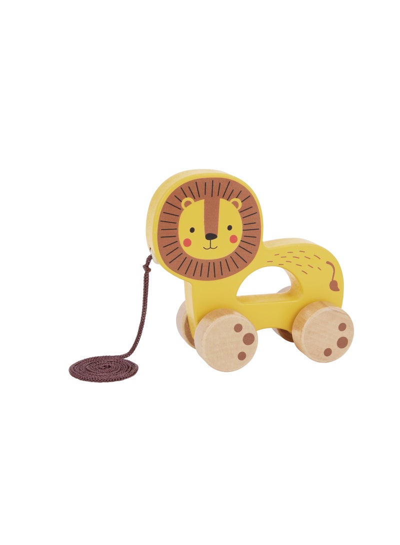 Tooky Toy Pull Along – Lion - Image 1